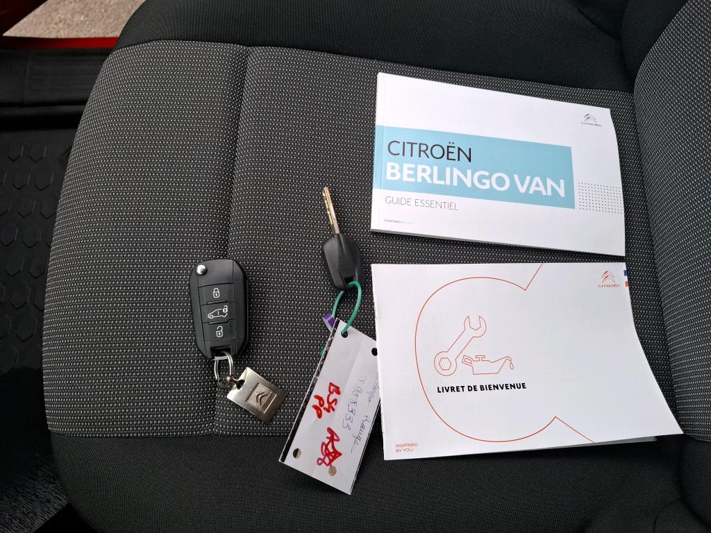 Citroen BERLINGO VAN M 650 BLUEHDI 75 S&S BVM5 CLUB 2020