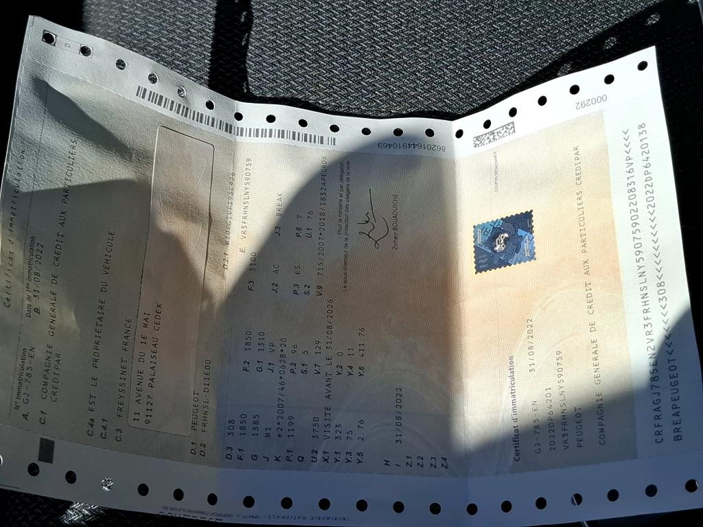 Peugeot 308 SW PureTech 130ch S&S BVM6 Allure 2022