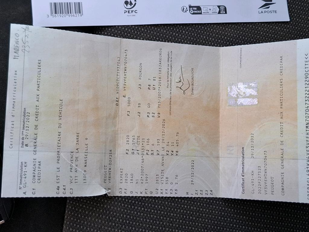 Peugeot EXPERT CA STANDARD BLUEHDI 145 S&S BVM6 FIXE ASPHALT 2022