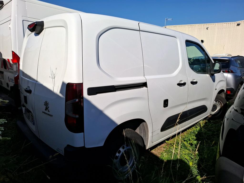 Peugeot PARTNER FOURGON STANDARD 650 KG BLUEHDI 100 S&S BVM5 ASPHALT 2020