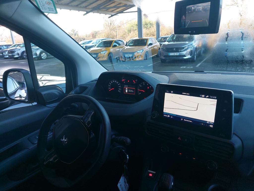 Peugeot PARTNER FOURGON STANDARD 650 KG BLUEHDI 100 S&S BVM5 ASPHALT 2020