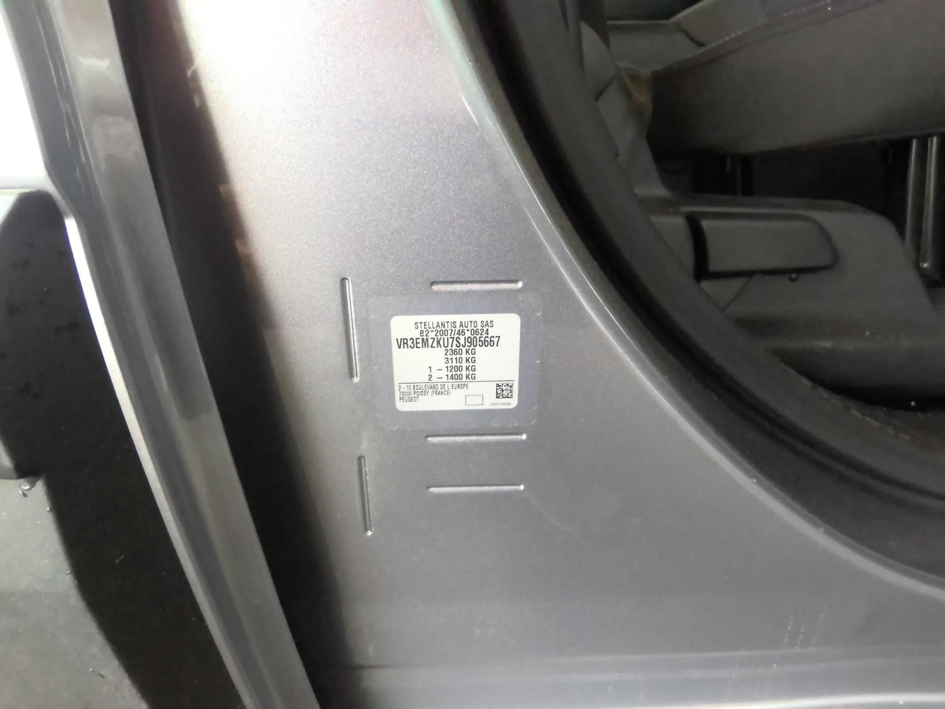 Peugeot e-Rifter M e136ch Batterie 54kWh 5pl GT 2025