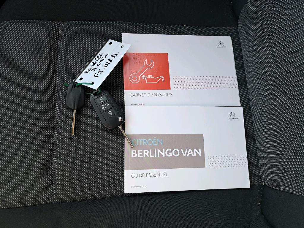 Citroen BERLINGO VAN M 650 BLUEHDI 100 S&S CLUB 2019