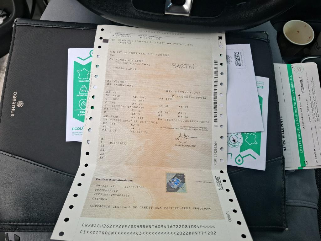 Citroen C3 PureTech 83 S&S BVM5 Shine 2022