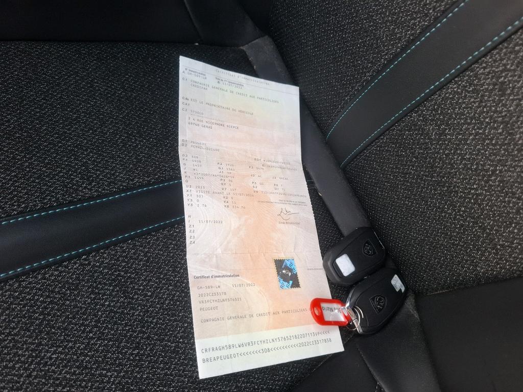 Peugeot 308 SW BlueHDi 130ch S&S BVM6 Allure 2022