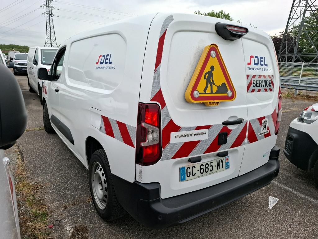 Peugeot PARTNER FOURGON LONG 950 KG BLUEHDI 100 S&S BVM5 ASPHALT 2021