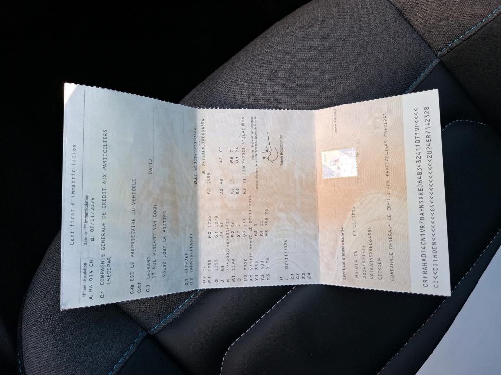 Citroen C4 PureTech 130 EAT8 Max 2024
