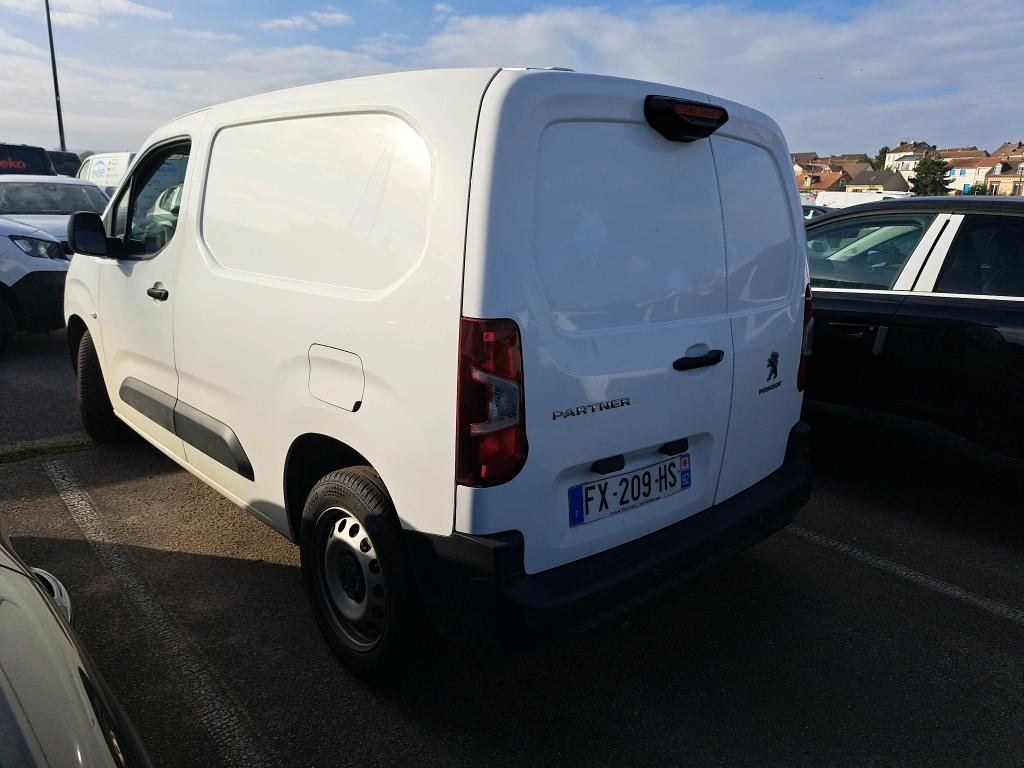 Peugeot PARTNER FOURGON STANDARD 650 KG BLUEHDI 130 S&S EAT8 ASPHALT 2021