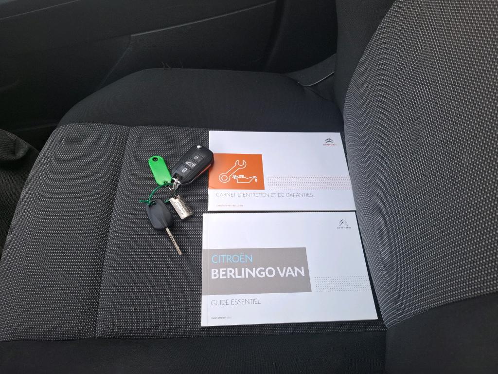 Citroen BERLINGO VAN M 650 BLUEHDI 100 S&S CLUB 2019