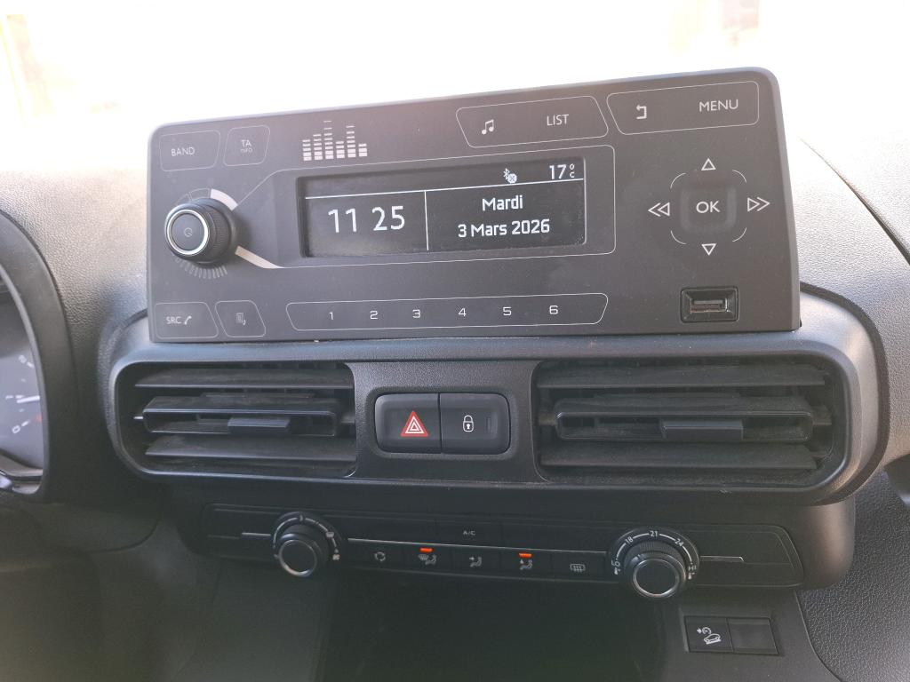 Citroen BERLINGO CA XL BLUEHDI 100 S&S BVM5 CONTROL 2020