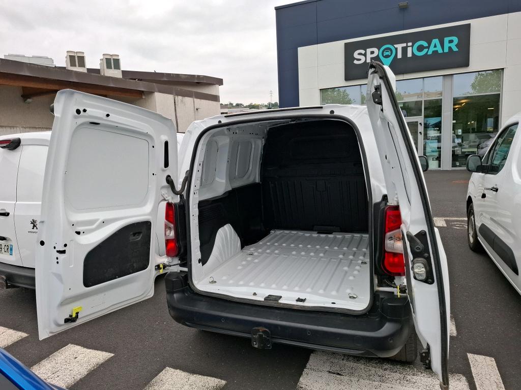 Peugeot PARTNER FOURGON STANDARD 1000 KG BLUEHDI 100 S&S BVM5 ASPHALT 2021
