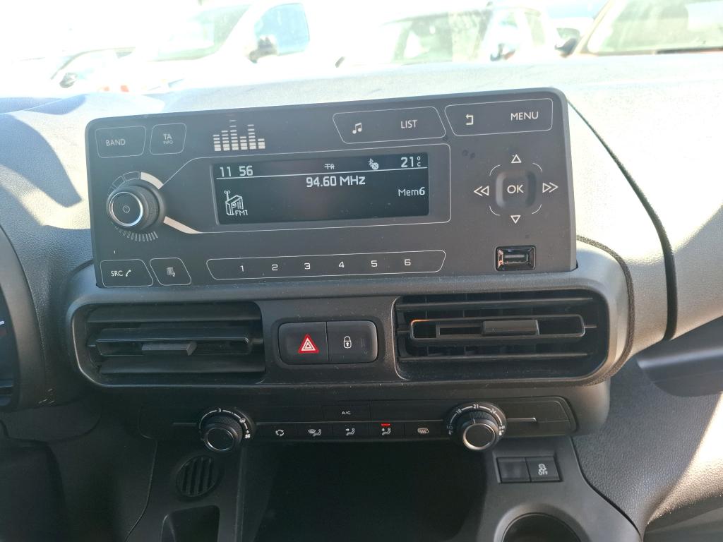 Citroen BERLINGO VAN M 650 BLUEHDI 100 S&S BVM5 CLUB 2021