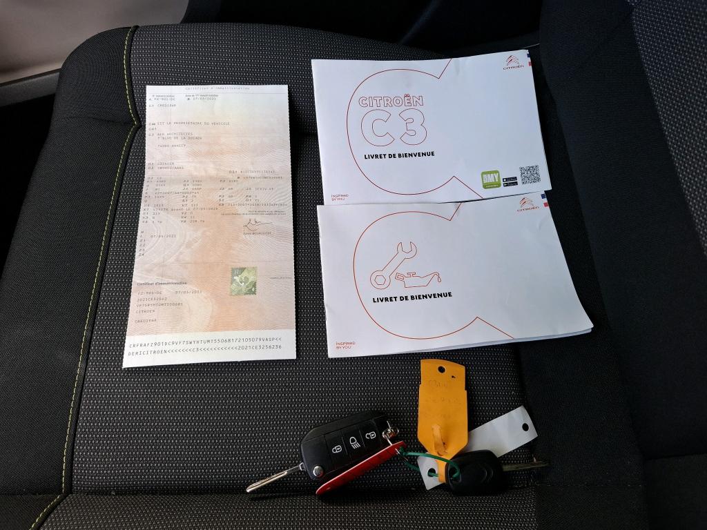 Citroen C3 SOCIETE BLUEHDI 100 S&S BVM6 FEEL NAV 2021