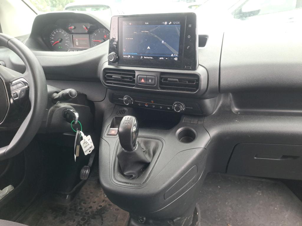 Peugeot PARTNER FOURGON STANDARD 650 KG BLUEHDI 100 S&S BVM5 ASPHALT 2019