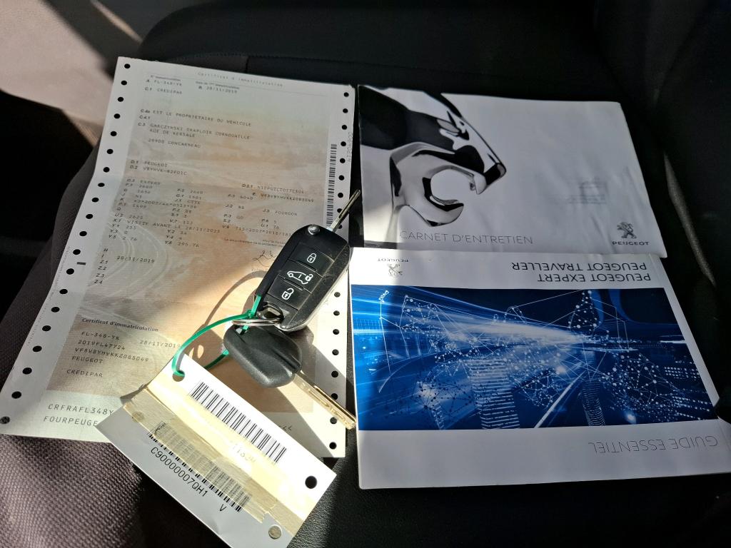 Peugeot EXPERT FGN TOLE STANDARD 1.5 BLUEHDI 120 S&S BVM6 ASPHALT 2019
