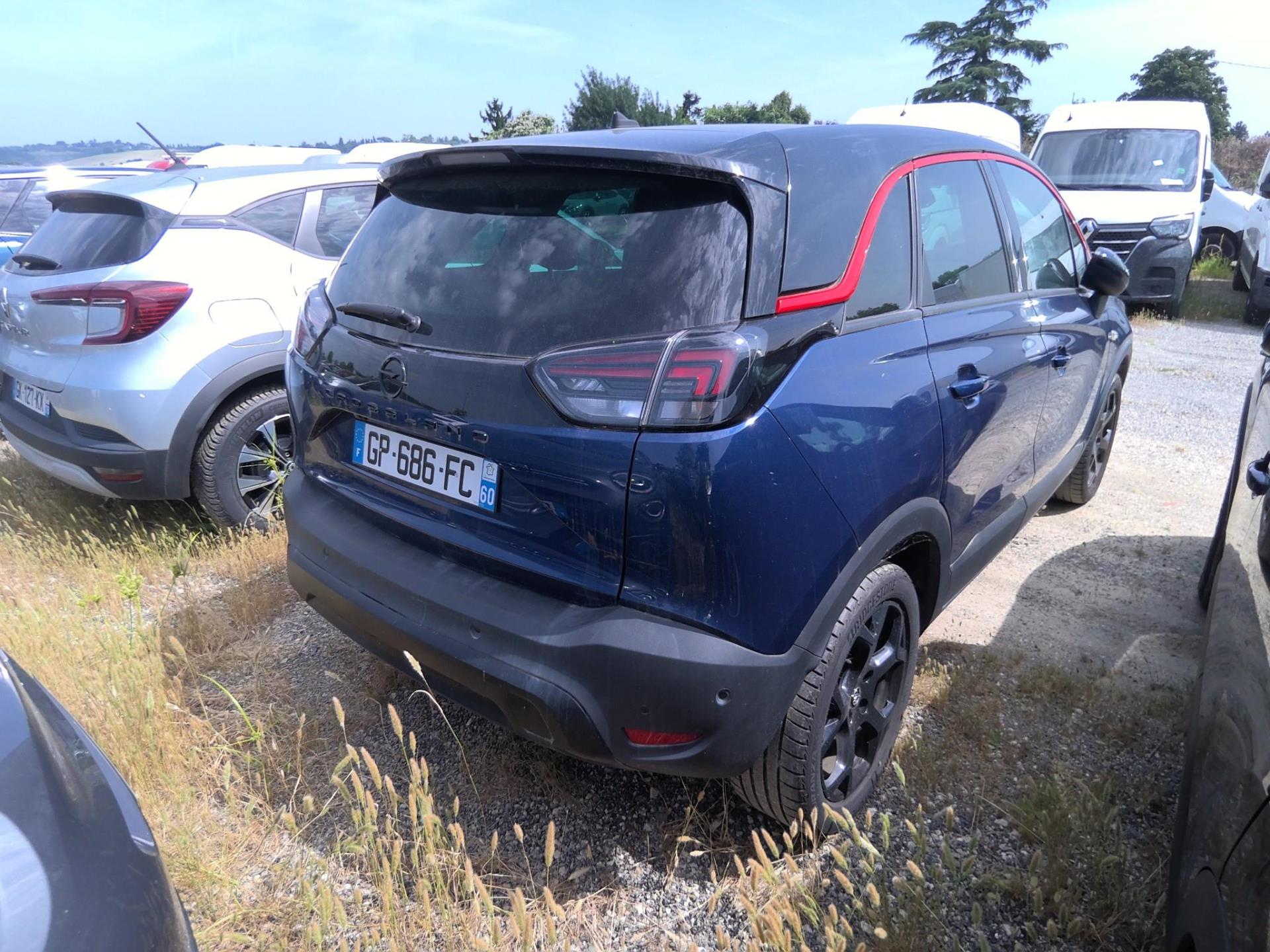 Opel Crossland 1.2 Turbo 110 ch BVM6 GS 2023