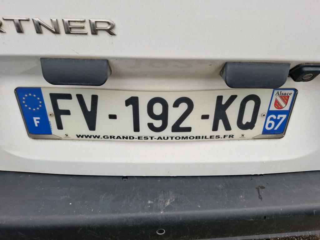 Peugeot PARTNER FOURGON STANDARD 650 KG BLUEHDI 100 S&S BVM5 PREMIUM 2020