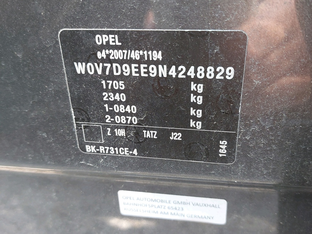 Opel Crossland 1.2 83 ch Edition 2022