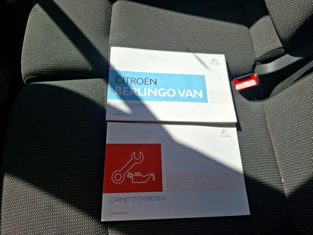 Citroen BERLINGO VAN M 650 BLUEHDI 100 S&S BVM5 CLUB 2020