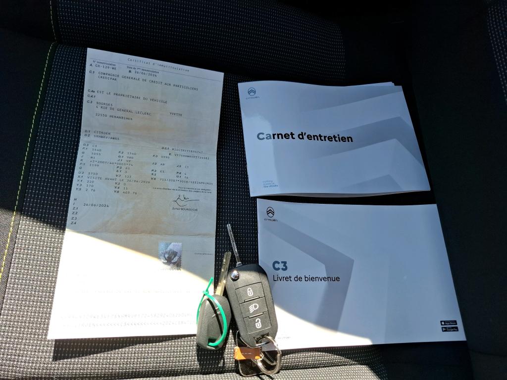 Citroen C3 PureTech 83 ch BVM5 Max 2024