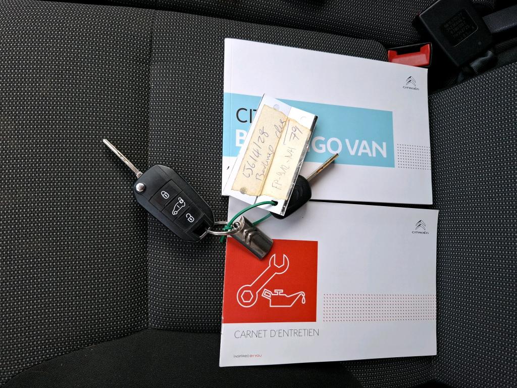 Citroen BERLINGO VAN M 650 BLUEHDI 100 S&S BVM5 CLUB 2020
