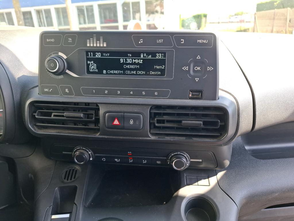 Citroen BERLINGO VAN M 650 BLUEHDI 100 S&S BVM5 CLUB 2020