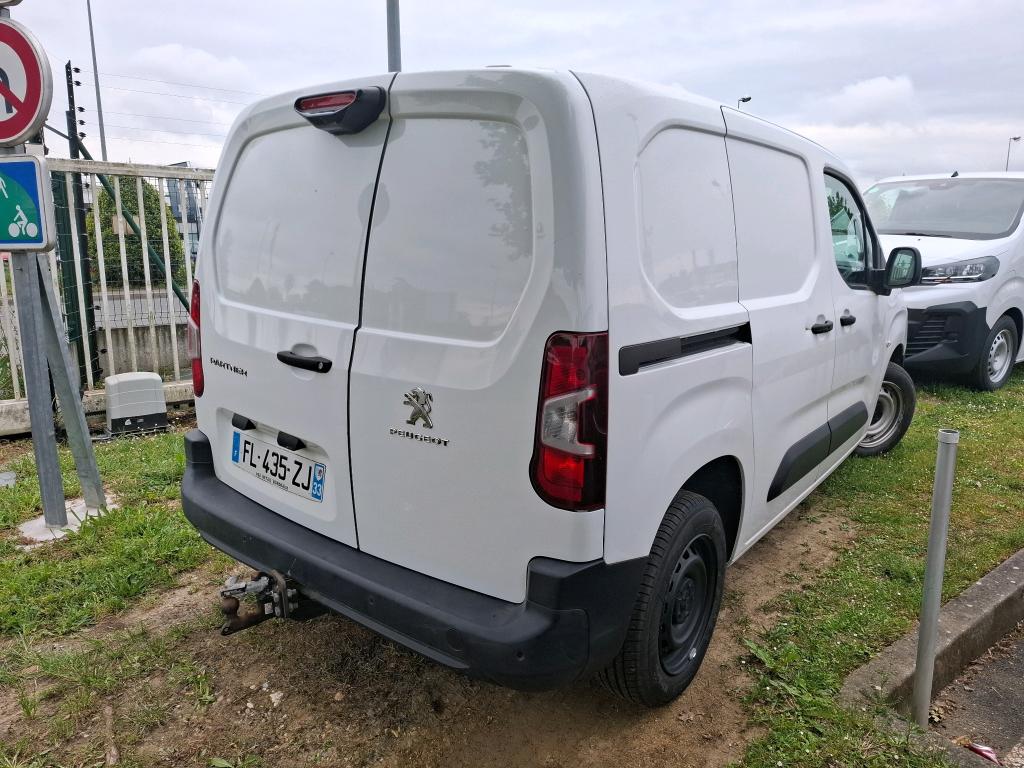 Peugeot PARTNER FOURGON STANDARD 650 KG BLUEHDI 100 S&S BVM5 ASPHALT 2019