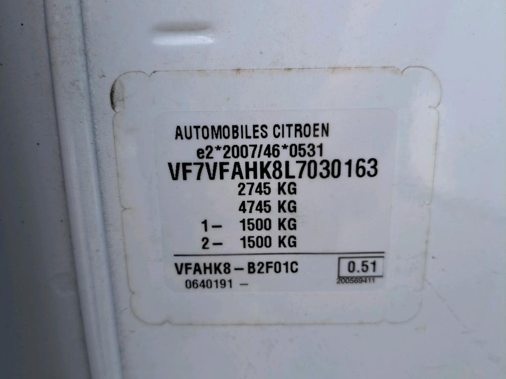 Citroen JUMPY FGN M BLUEHDI 120 S&S EAT8 DRIVER 2020