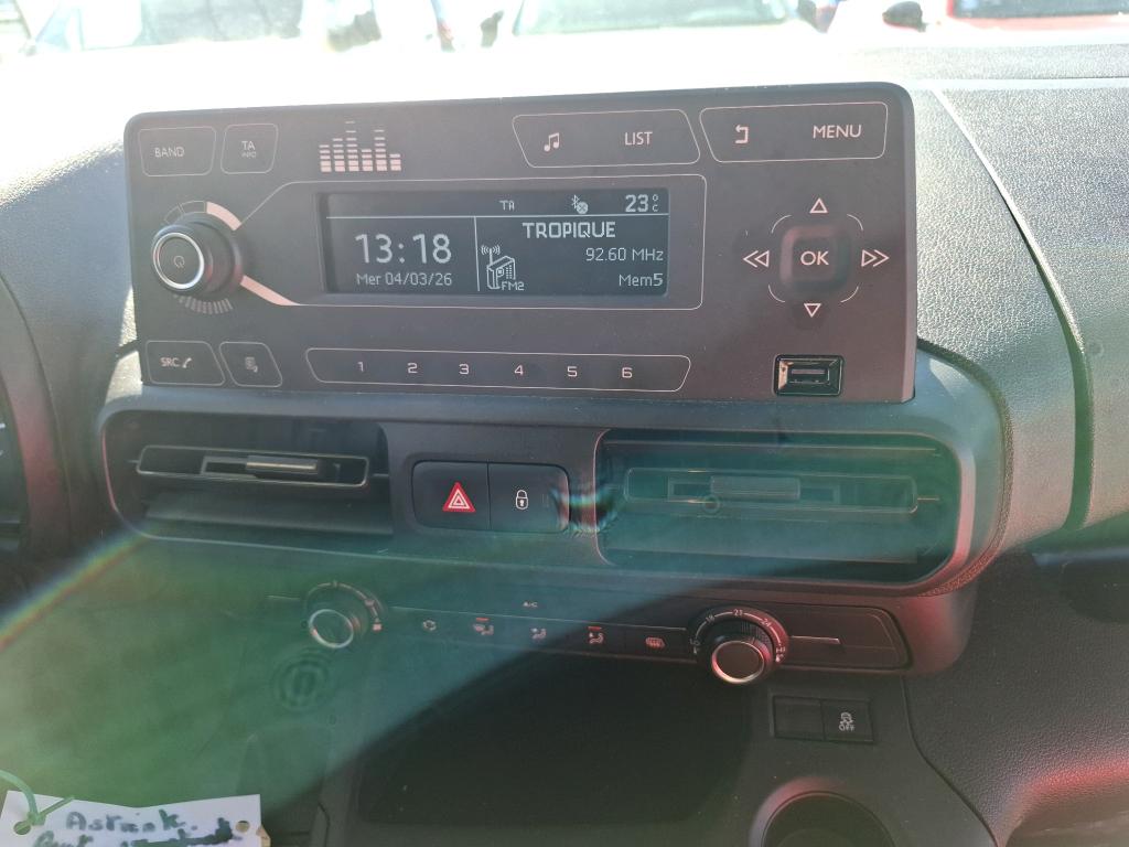 Citroen BERLINGO VAN M 650 BLUEHDI 100 S&S BVM5 CLUB 2020