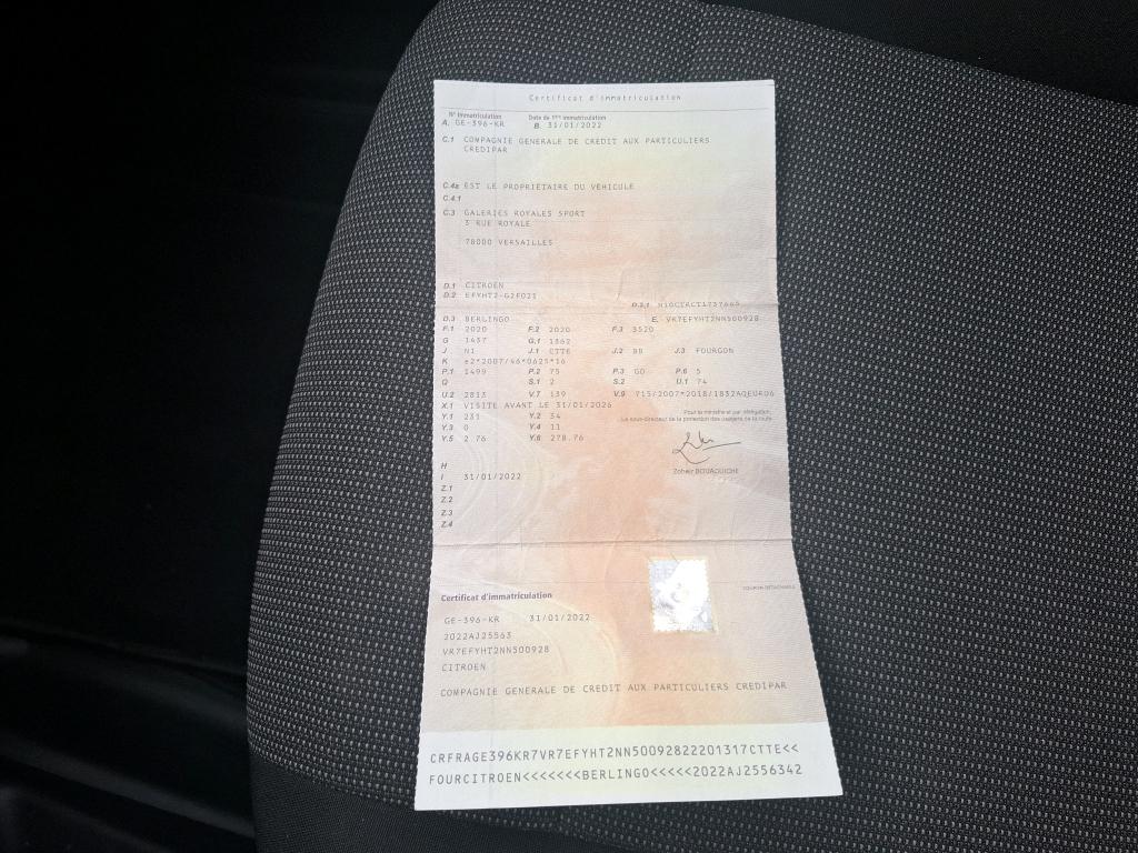 Citroen BERLINGO III VAN 