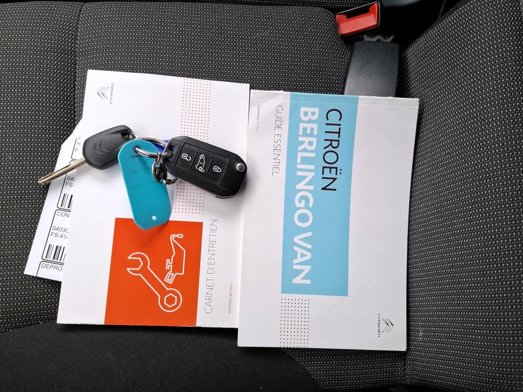Citroen BERLINGO VAN M 650 BLUEHDI 100 S&S BVM5 CLUB 2020