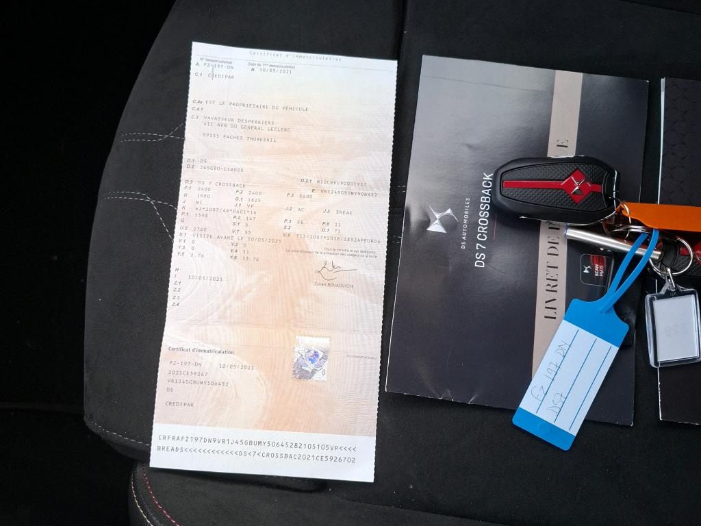 DS DS7 Crossback Hybride E-Tense 300 EAT8 4x4 Performance Line+ 2021