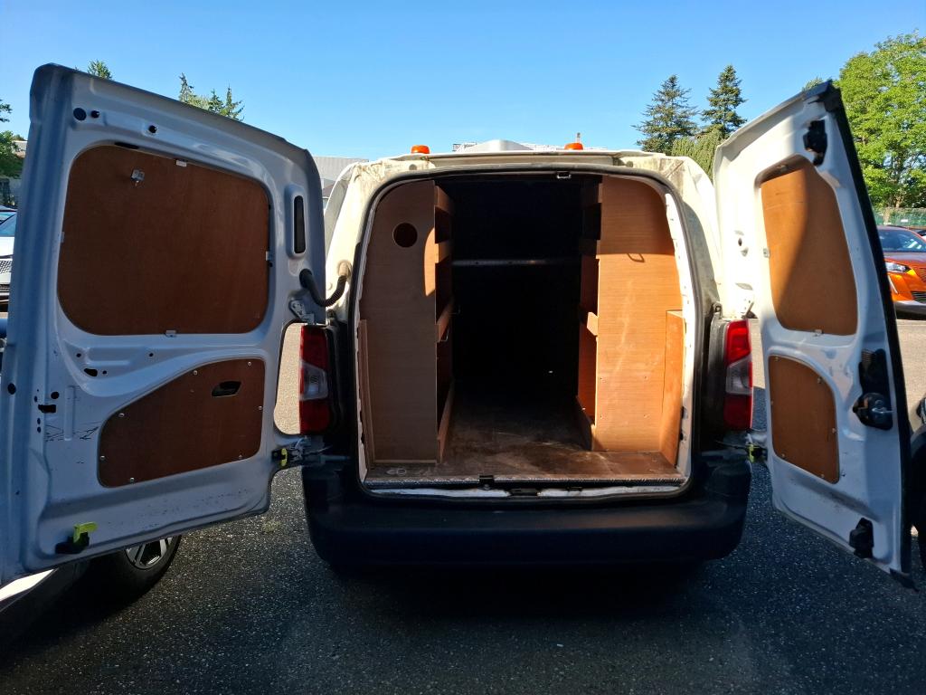 Peugeot PARTNER FOURGON STANDARD 650 KG BLUEHDI 100 S&S BVM5 PREMIUM 2020