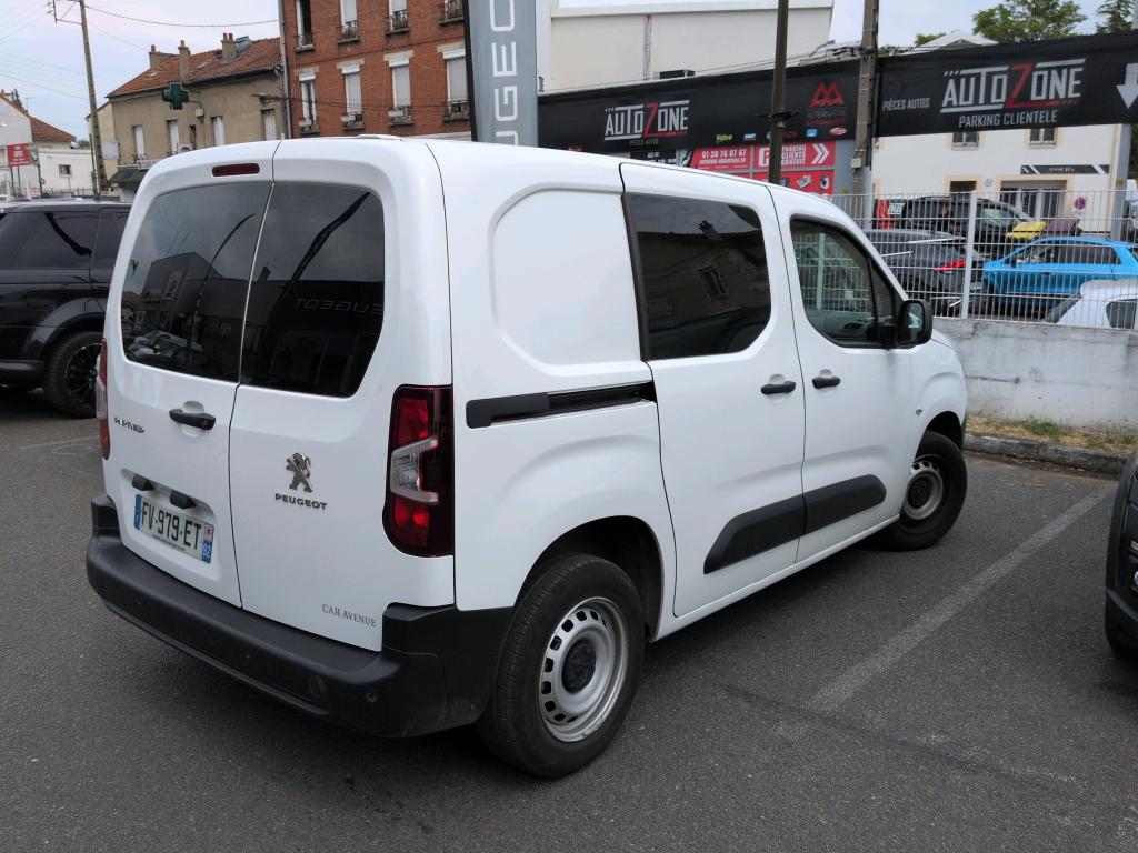 Peugeot PARTNER FOURGON STANDARD 650 KG PURETECH 110 S&S BVM6 PREMIUM 2020