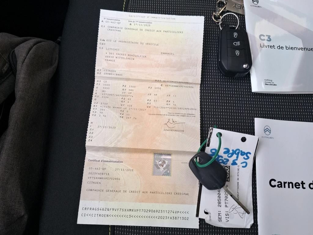 Citroen C3 PureTech 83 ch BVM5 You 2023