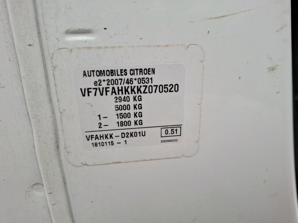 Citroen JUMPY CAB APPROFONDIE XL BLUEHDI 120 BVM6 CLUB 340 NM 2019