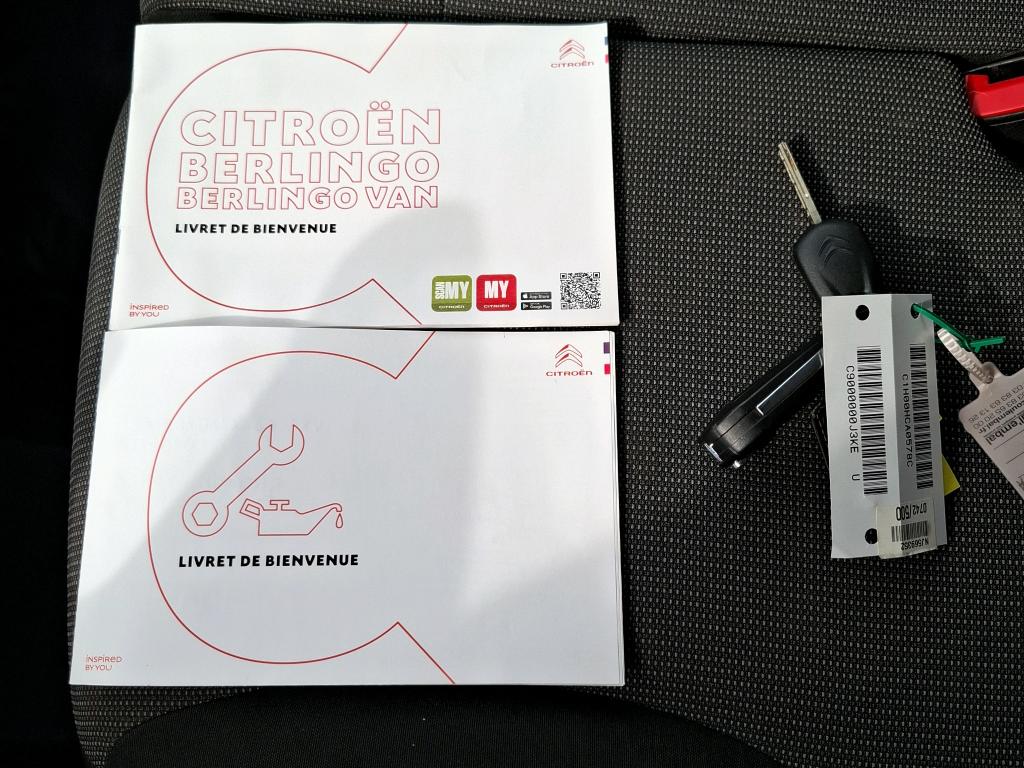 Citroen E-BERLINGO VAN M 800 100 KW (136 CH) BATTERIE 50 KWH DRIVER 2022