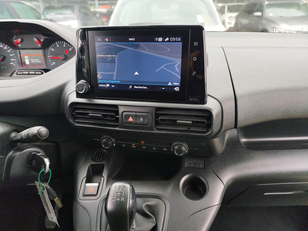 Peugeot PARTNER FOURGON STANDARD 650 KG BLUEHDI 100 S&S BVM5 ASPHALT 2020