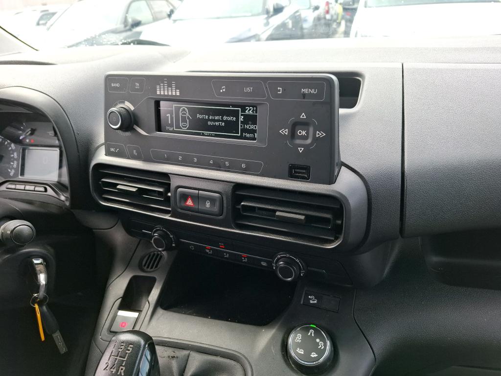 Citroen BERLINGO VAN M 650 BLUEHDI 100 S&S BVM5 CLUB 2019