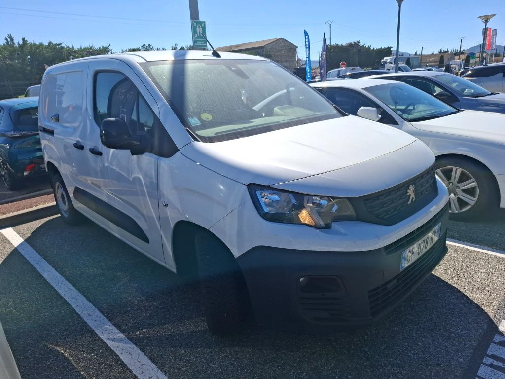 Peugeot PARTNER FOURGON STANDARD 650 KG BLUEHDI 100 S&S BVM6 ASPHALT 2022