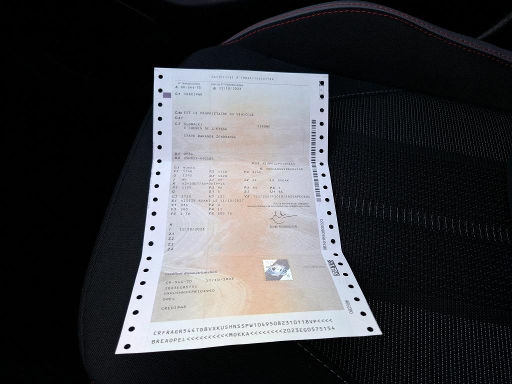 Opel Mokka 1.2 Turbo 130 ch BVA8 GS 2023