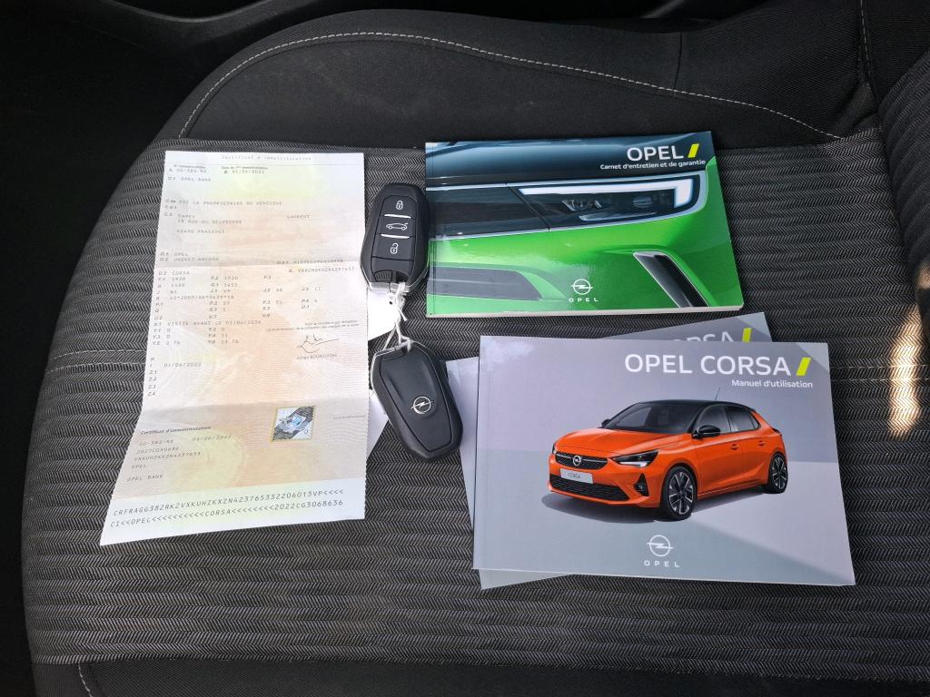 Opel Corsa Electrique 136 ch & Batterie 50 kWh Edition 2022