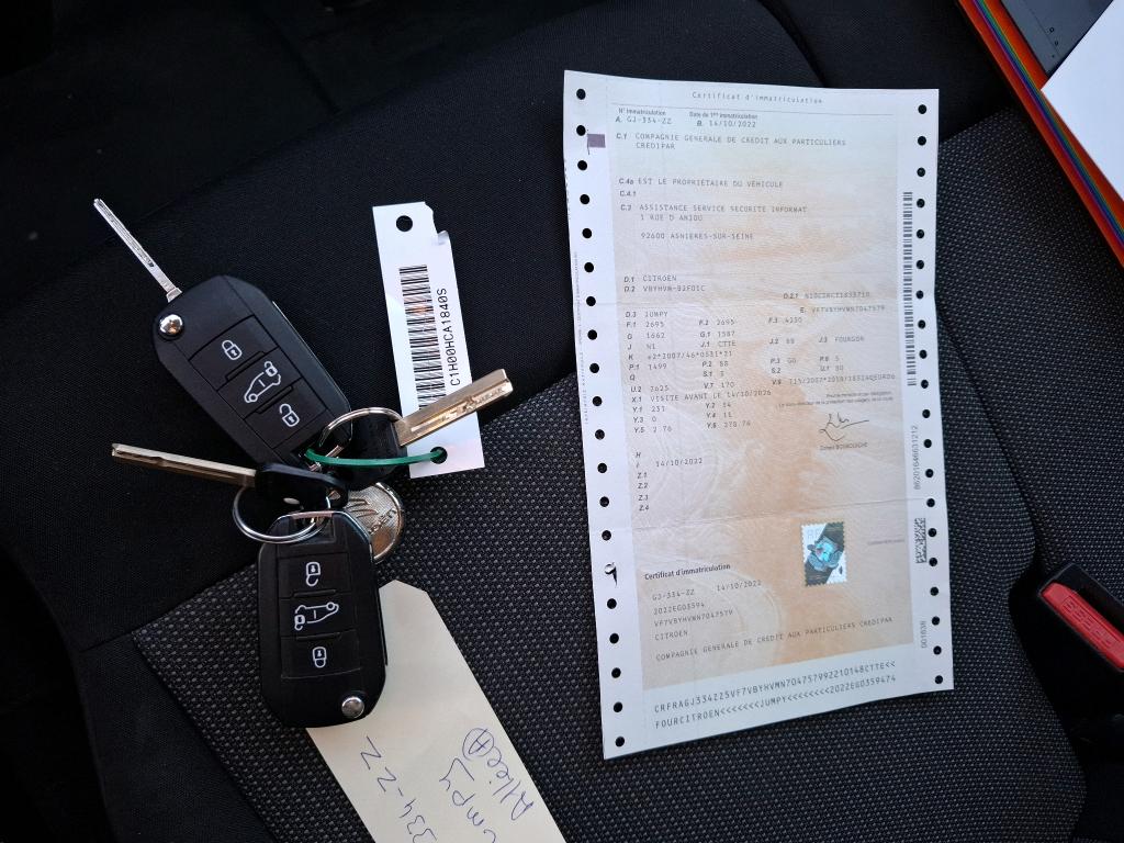 Citroen JUMPY FGN M BLUEHDI 120 S&S BVM6 DRIVER 2022