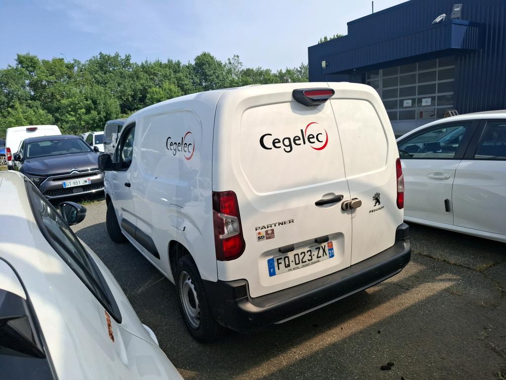 Peugeot PARTNER FOURGON STANDARD 650 KG BLUEHDI 100 S&S BVM5 ASPHALT 2020