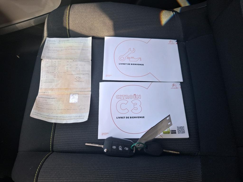 Citroen C3 SOCIETE PURE TECH 83 S&S BVM FEEL NAV 2021