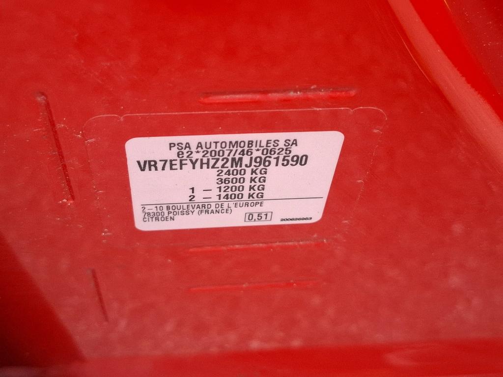 Citroen BERLINGO VAN XL 950 BLUEHDI 130 S&S BVM6 CLUB 2022