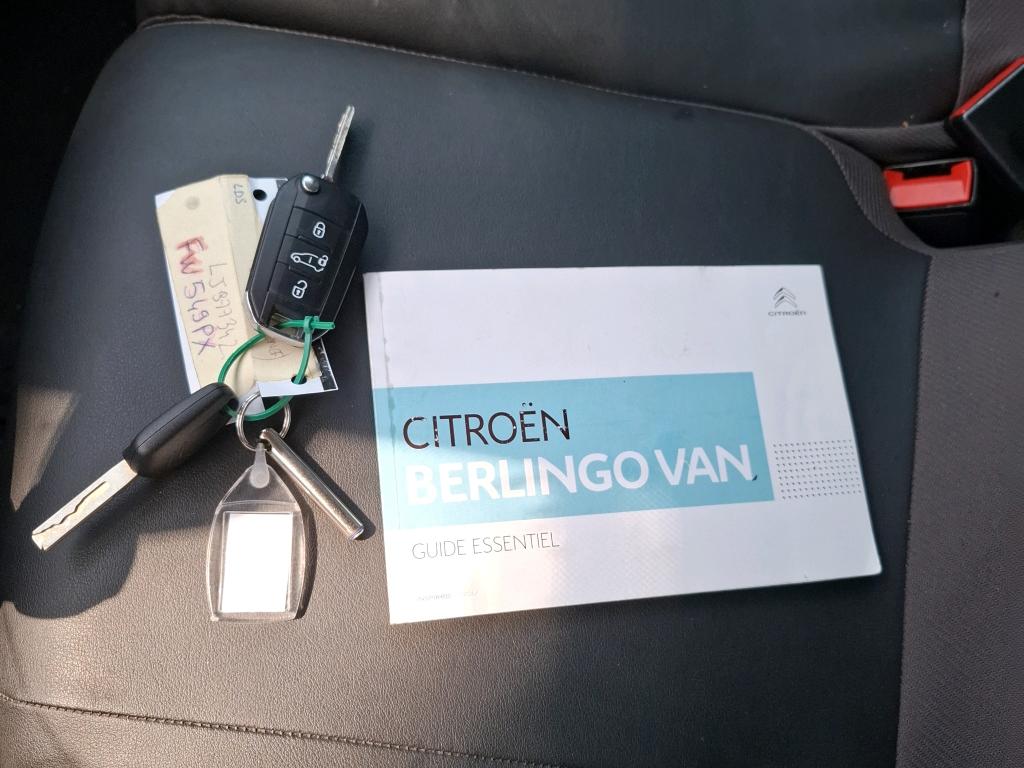 Citroen BERLINGO VAN M 650 BLUEHDI 100 S&S BVM5 CLUB 2021