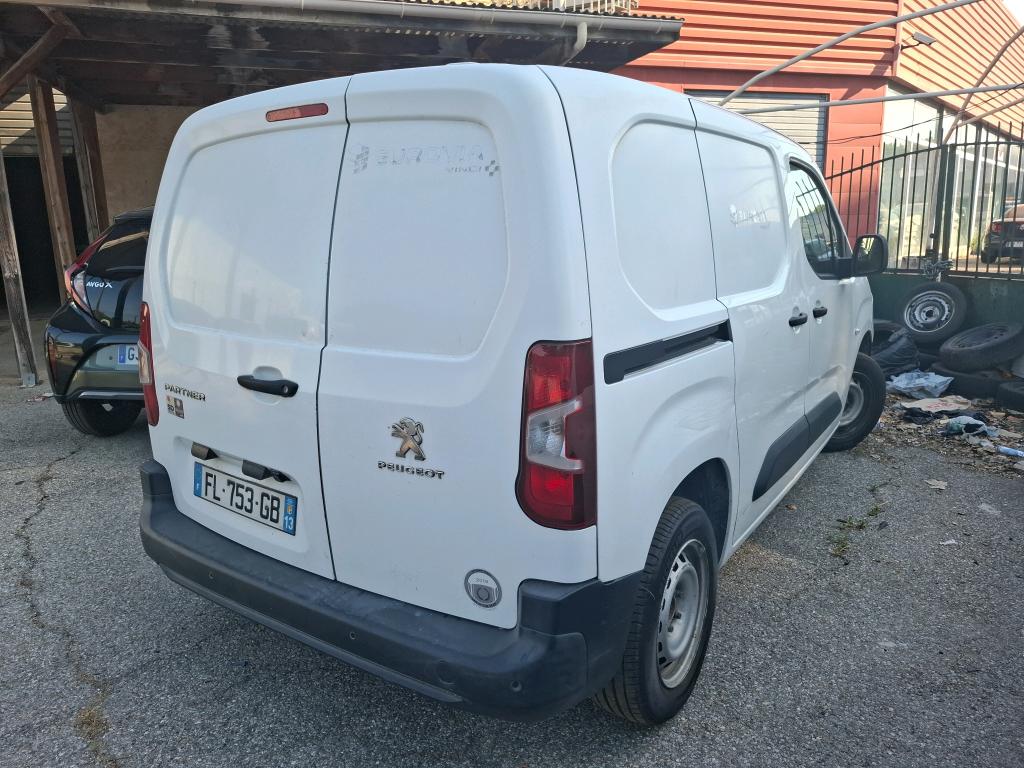 Peugeot PARTNER FOURGON STANDARD 650 KG BLUEHDI 100 S&S BVM5 PREMIUM 2019