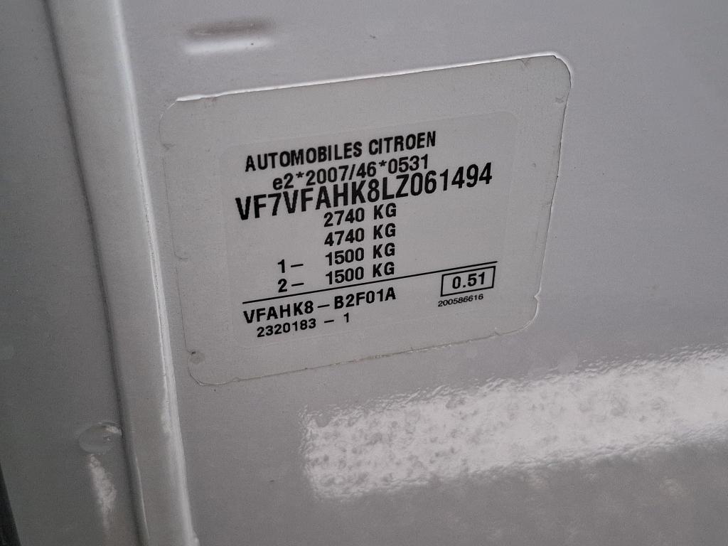 Citroen JUMPY FGN XS BLUEHDI 120 S&S EAT8 CITYVAN 2020