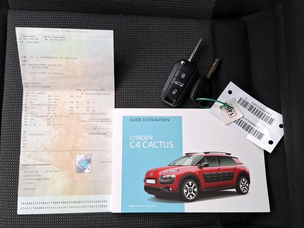Citroen C4 Cactus BlueHDi 100 Shine 2017